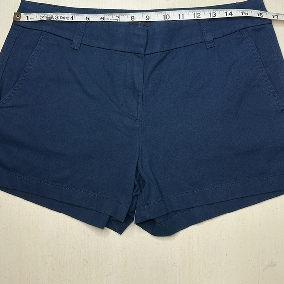 J Crew Factory Set of 4 Flat Front Shorts with Pockets and Belt Loops Size 8 - Picture 11 of 14